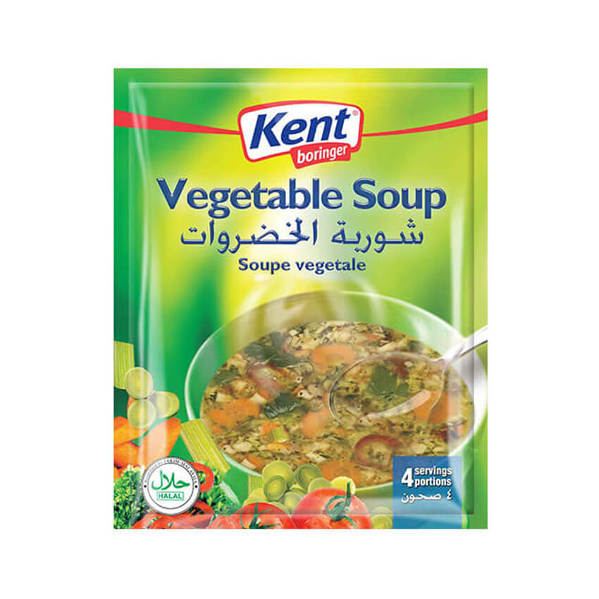 KENT BORINGER CREAM OF VEGETABLE SOUP 68 GM