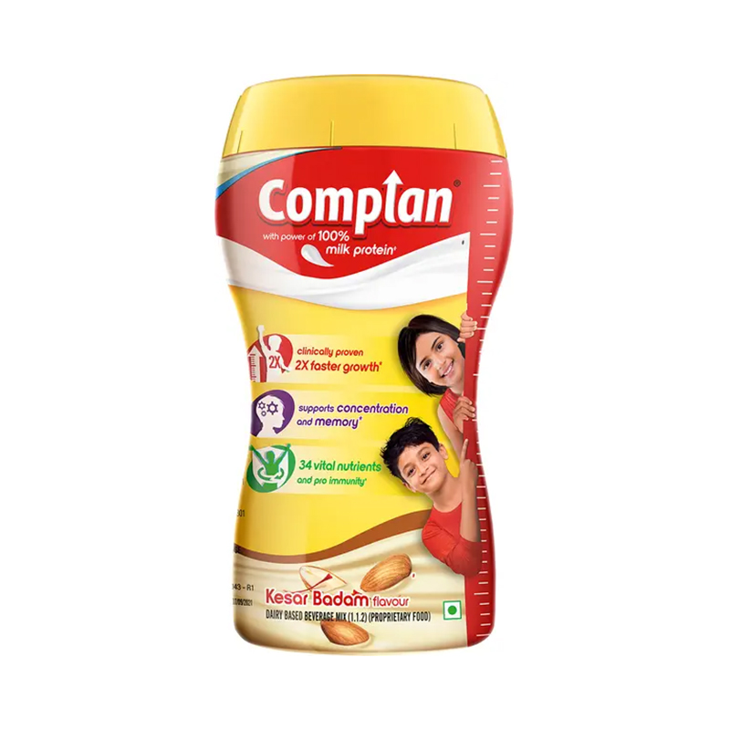 COMPLAN KESAR BADAM FLAVOUR 500G