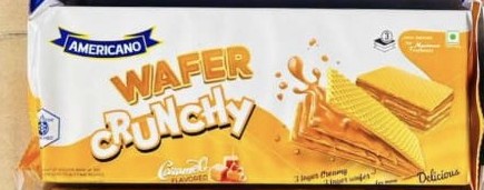 AMERICANO WAFER CRUNCHY CARAMELFLAVOURED 130G