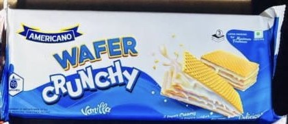 AMERICANO WAFER CRUNCHY VANILLA  FLAVOURED 130G